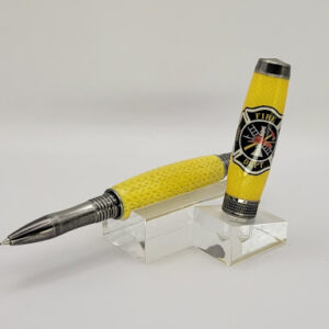 Yellow Fire Hose Pen