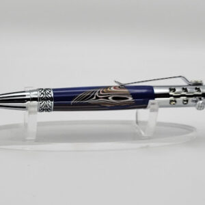 Blue Gear Shift Pen