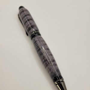 Black Curly Maple Pen