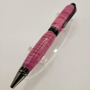 Pink Curly Maple Pen
