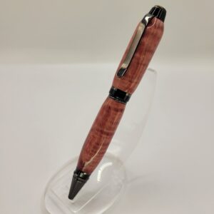 Red Curly Maple Pen