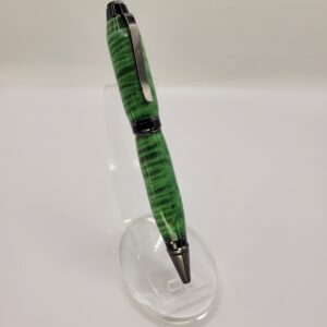 Green Curly Maple Pen