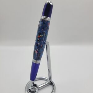 Blue Kaleidoscope Pen