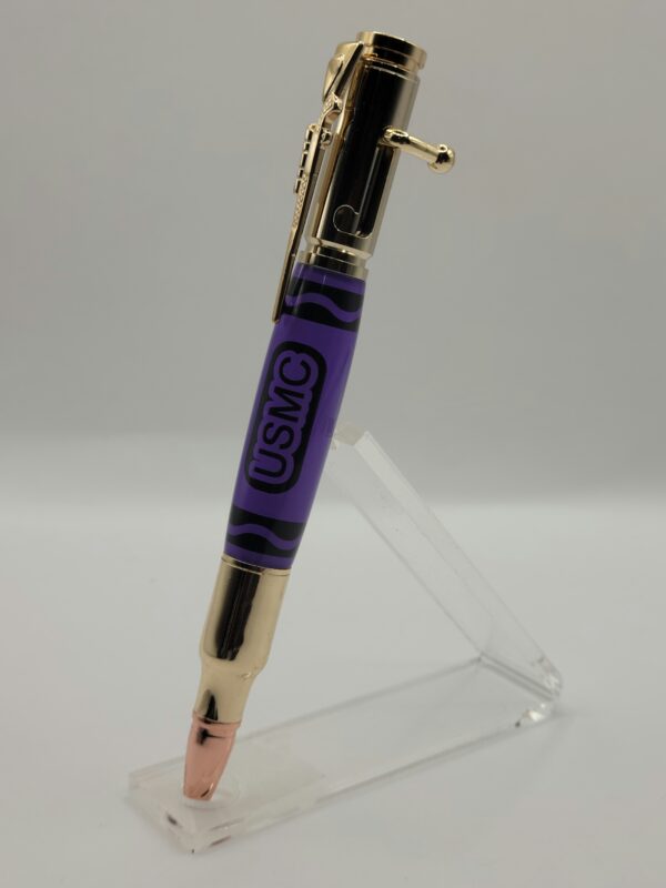Purple USMC Pen - Image 2