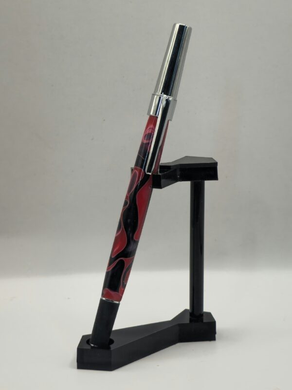 Red Swirl Pen