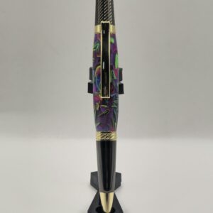 Blue Resin Twist Pen
